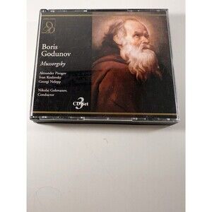 Boris Godunov Mussorgsky 3 Disc Set Alexander Pirogov Ivan Kozlovsky Used